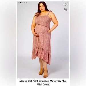Pink Blush Maternity Dress! Never Worn!